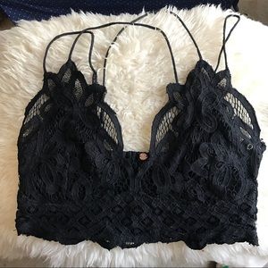 Free People black bralette Large